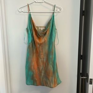 Watercolor Mini Dress